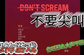 切勿尖叫 不要尖叫/DON’T SCREAM