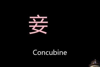妾/Concubine