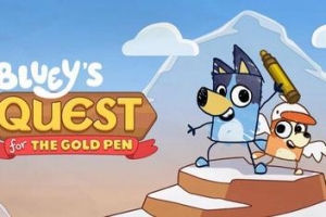 布鲁伊的寻找金色画笔之旅/Bluey’s Quest For The Gold Pen