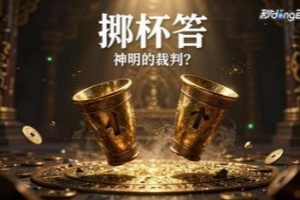 掷杯筊/Jiaobei: Ask the Divine
